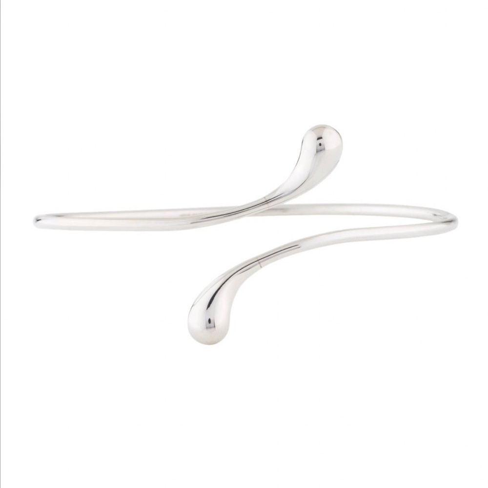 TIFFANY & Co PERETTI Elongated Teardrop Bangle